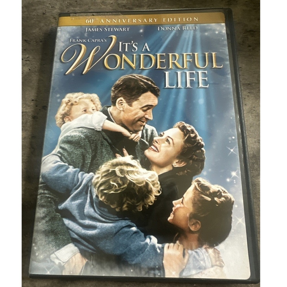 Its a Wonderful Life DVD 60th Anniversary Edition James Stewart Donna Reed 2006